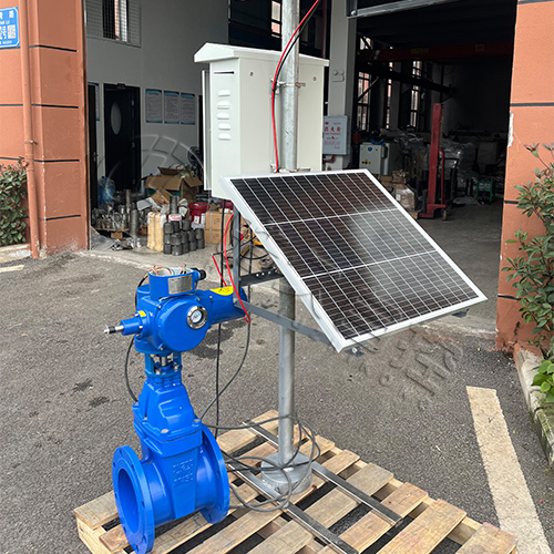 黔西皓久 Z945X-16Q免布线太阳能电动闸阀 农业灌溉 支持远程智能控制